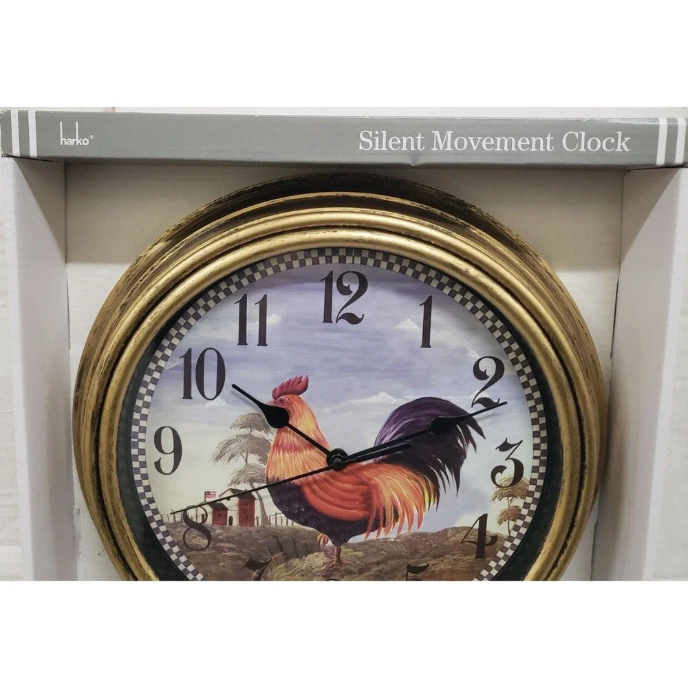 Plastic Kitchen Wall Clock, 12